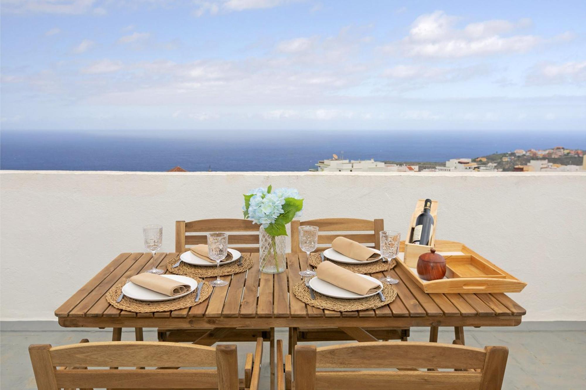 Rooftop View Escape - 1 Minute To Center And Fast Wi-Fi - Special Low Season Price For May And June Icod De Los Vinos Exterior photo